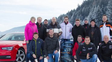 Drifttraining auf dem Lungauring mit Timo Scheider unterstützt von RAVENOL