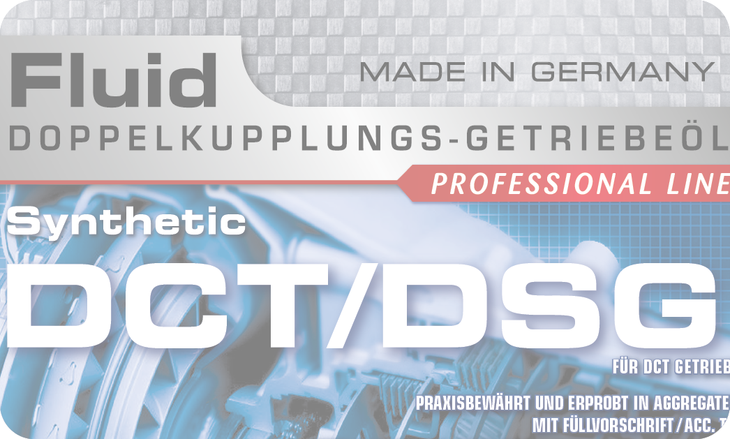 Altes Etikett DCT/DSG Getriebe Fluid Altes Etikett DCT/DSG Getriebe Fluid