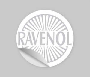 Image RAVENOL RETRO 1946 Plot Sticker White