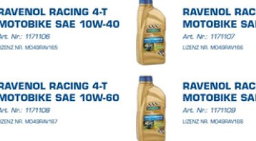 NEW approval for RAVENOL USVO Motobike products
