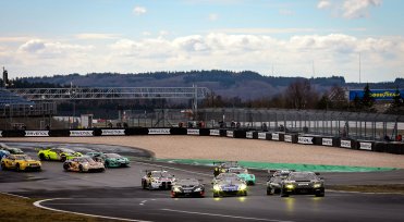 The first corner of the Nürburgring is now called RAVENOL-S
