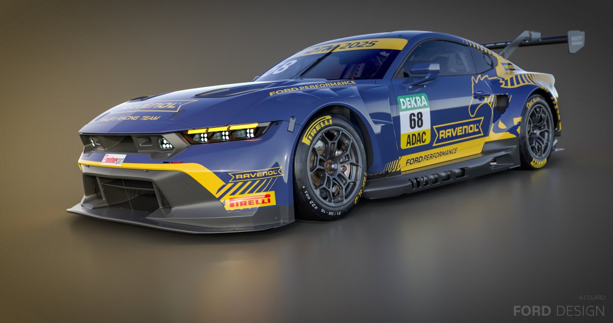 The new Ford Mustang in the DTM