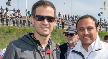 Sébastien Ogier drives for Prosperia C.ABT Racing