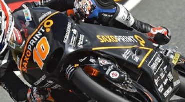 Eight points for Alex Masbou at the Motorcycle World Championships at the Sachsenring