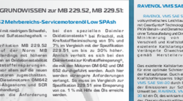 RAVENOL Newsletter - New OEM Approval