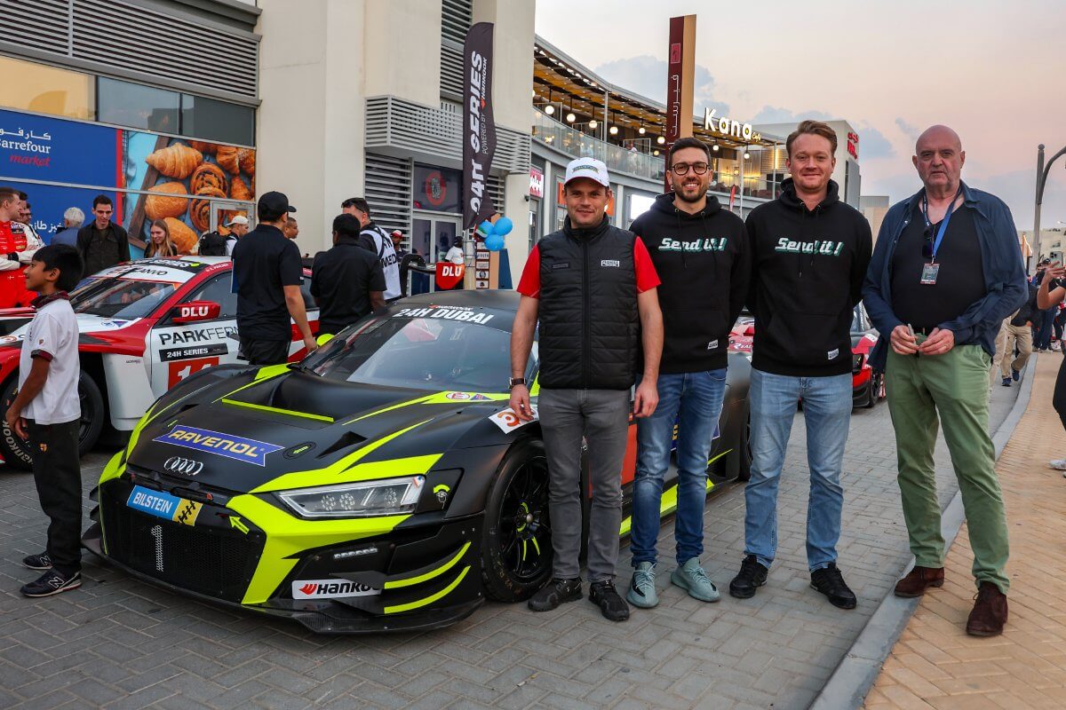 Phoenix Racing Piloten mit dem Audi