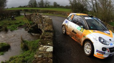 Opel works teams shine in the Rally Circuit of Ireland