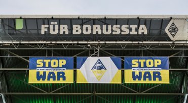 Ukrainische Nationalmannschaft zu Gast bei Borussia Mönchengladbach