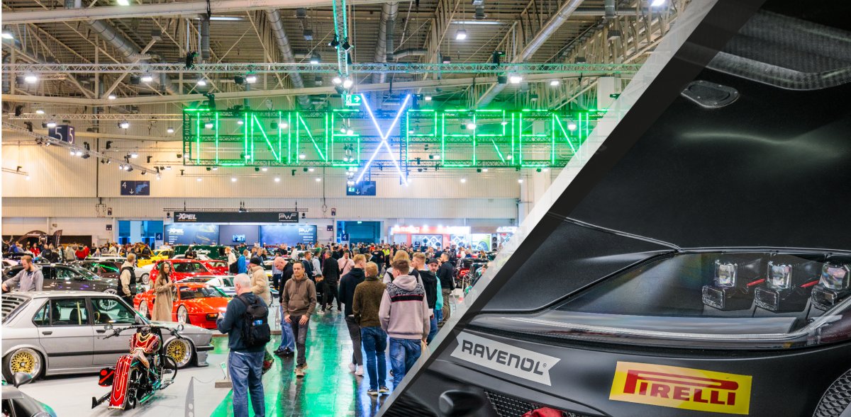 Ausstellungshalle auf der Essen Motor Show