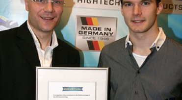 RAVENOL Media Award goes to Yannick Mettler