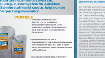 RAVENOL Newsletter - New in our product range