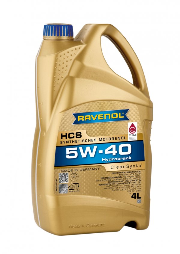 RAVENOL HCS Aceite de motor 1112105-001-01-999 1L, 5W-40