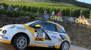 Great Interest in the ADAC OPEL Rallye Cup